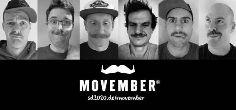 Movember: Schnurrbärte und Laufen für die Männergesundheit