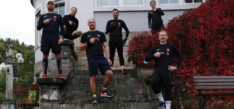 „Gemeinsam sind wir Pink“: Teilnahme am Pinklauf für den guten Zweck